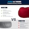 Flash Furniture Bean Bag Chair, 30 in W 30" L 18" H DG-BEAN-SMALL-SOLID-RED-GG - alternate 7
